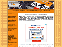 Tablet Screenshot of adesivi-moto.com